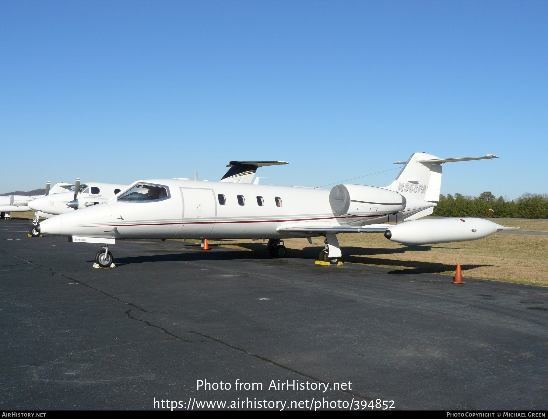 Aircraft Photo of N568PA | Gates Learjet 35A | AirHistory.net #394852