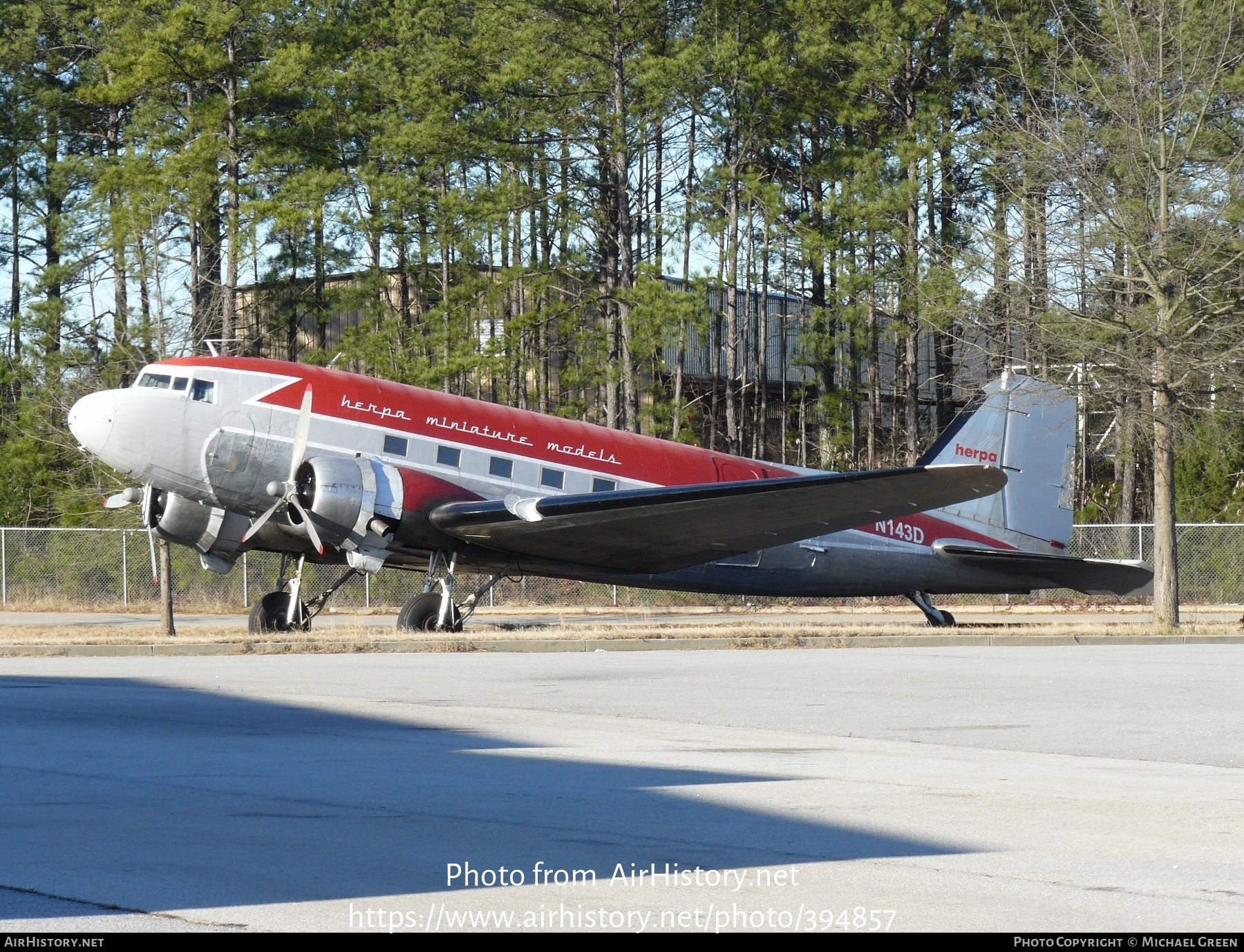 Aircraft Photo of N143D | Douglas DC-3A | AirHistory.net #394857