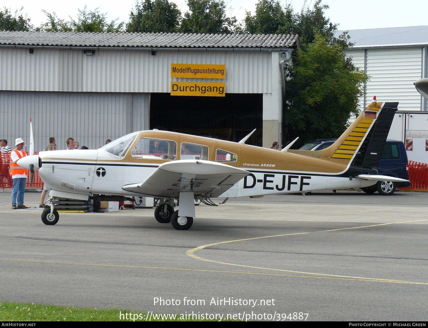 Aircraft Photo of D-EJFF | Piper PA-28R-200 Cherokee Arrow | AirHistory.net #394887