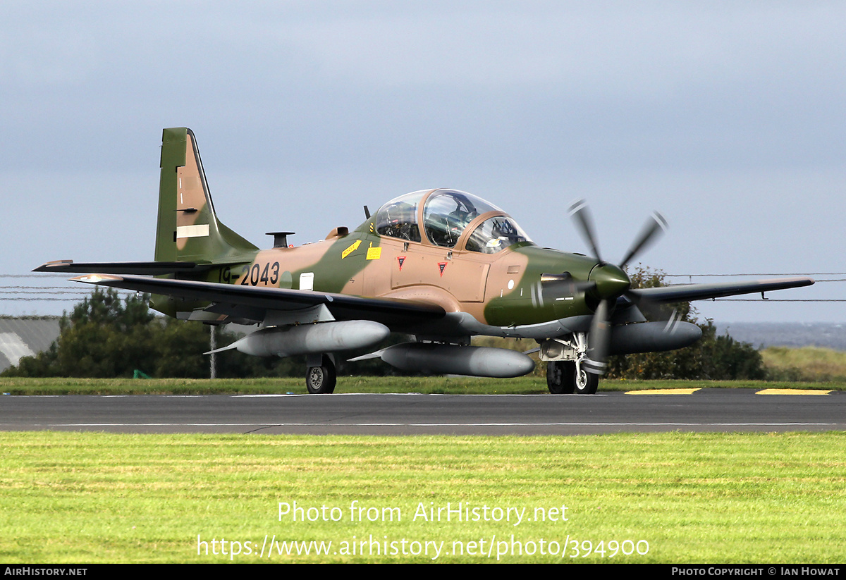 Aircraft Photo of 19-2043 | Embraer A-29B Super Tucano | USA - Air Force | AirHistory.net #394900