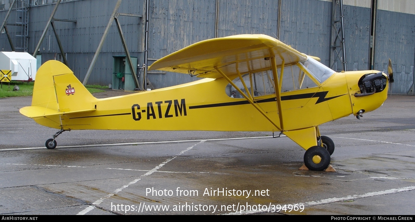 Aircraft Photo of G-ATZM | Piper J-3C Cub | AirHistory.net #394969