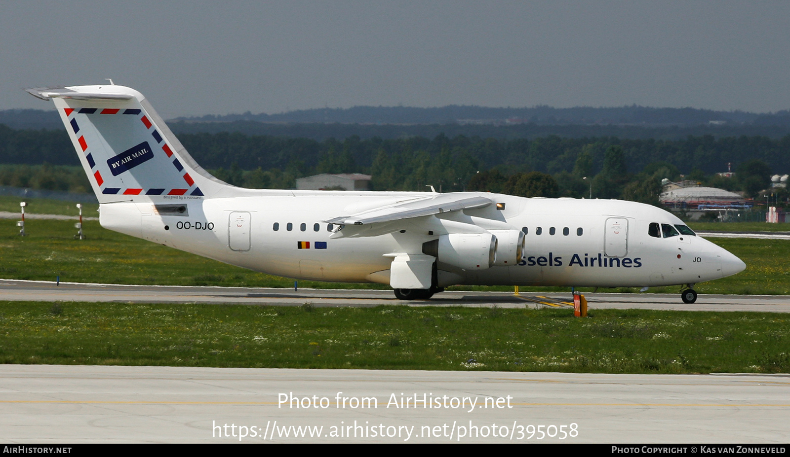 Aircraft Photo of OO-DJO | British Aerospace Avro 146-RJ85 | SN Brussels Airlines | AirHistory.net #395058