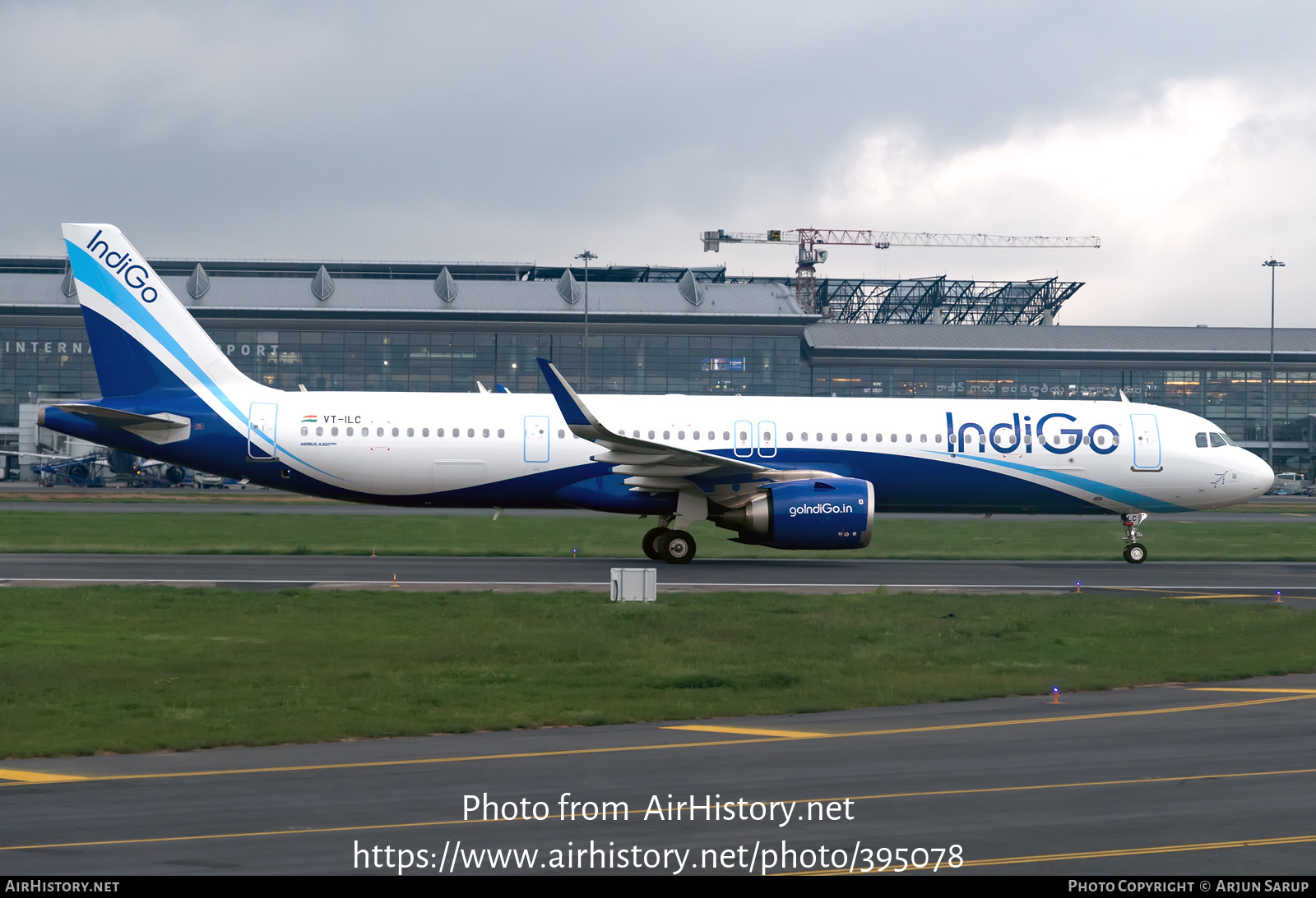 Aircraft Photo of VT-ILC | Airbus A321-251NX | IndiGo | AirHistory.net #395078