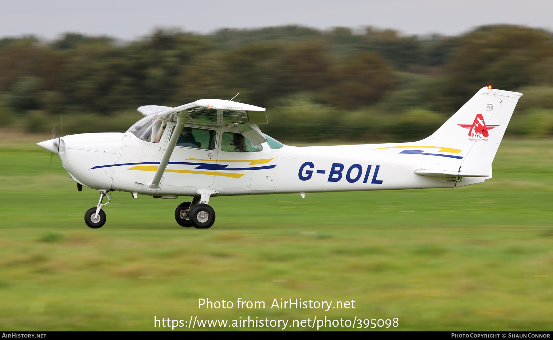 Aircraft Photo of G-BOIL | Cessna 172N Skyhawk | LAC Flying School | AirHistory.net #395098