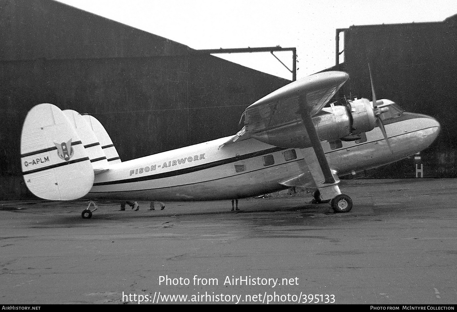 Aircraft Photo of G-APLM | Scottish Aviation Twin Pioneer Series 1 | Fison-Airwork | AirHistory.net #395133