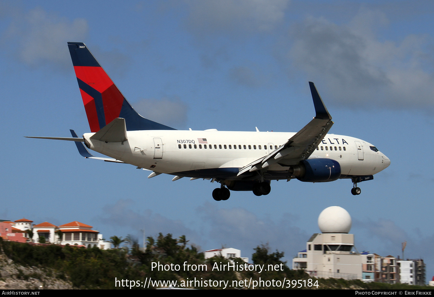 Aircraft Photo of N307DQ | Boeing 737-732 | Delta Air Lines | AirHistory.net #395184