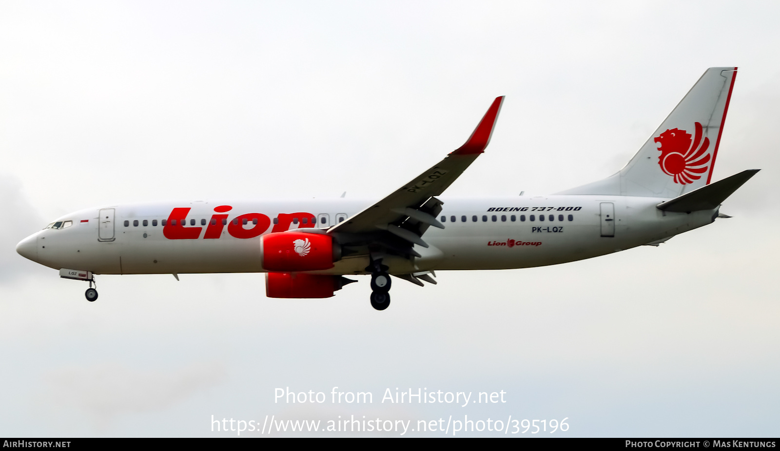 Aircraft Photo of PK-LQZ | Boeing 737-8GP | Lion Air | AirHistory.net #395196