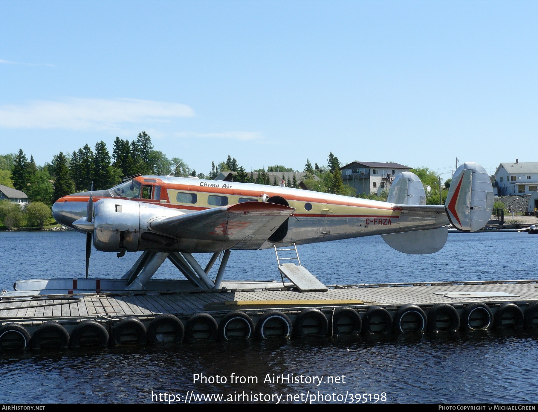 Aircraft Photo of C-FHZA | Beech D18S | Chimo Air Service | AirHistory.net #395198