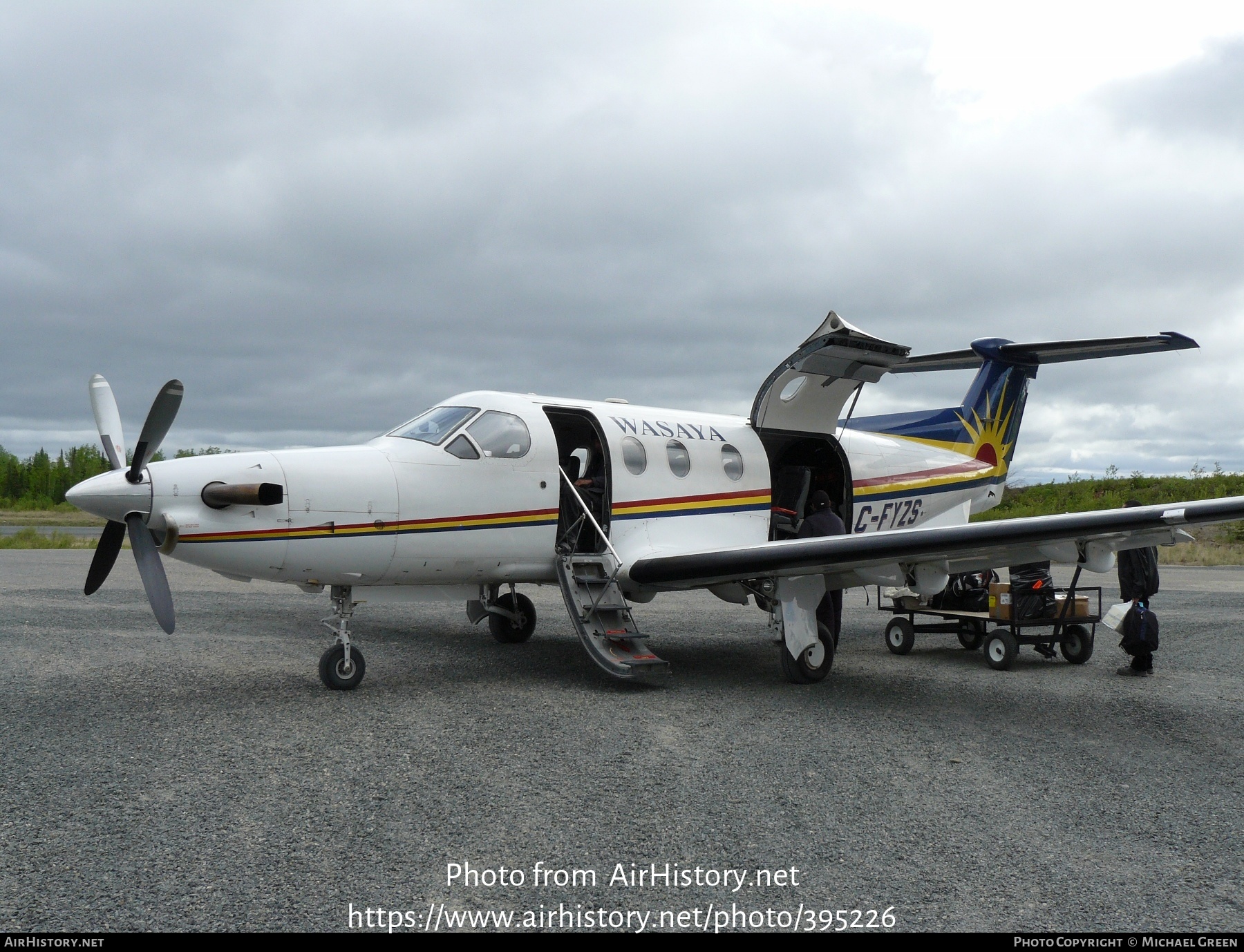 Aircraft Photo of C-FYZS | Pilatus PC-12/45 | Wasaya Airways | AirHistory.net #395226