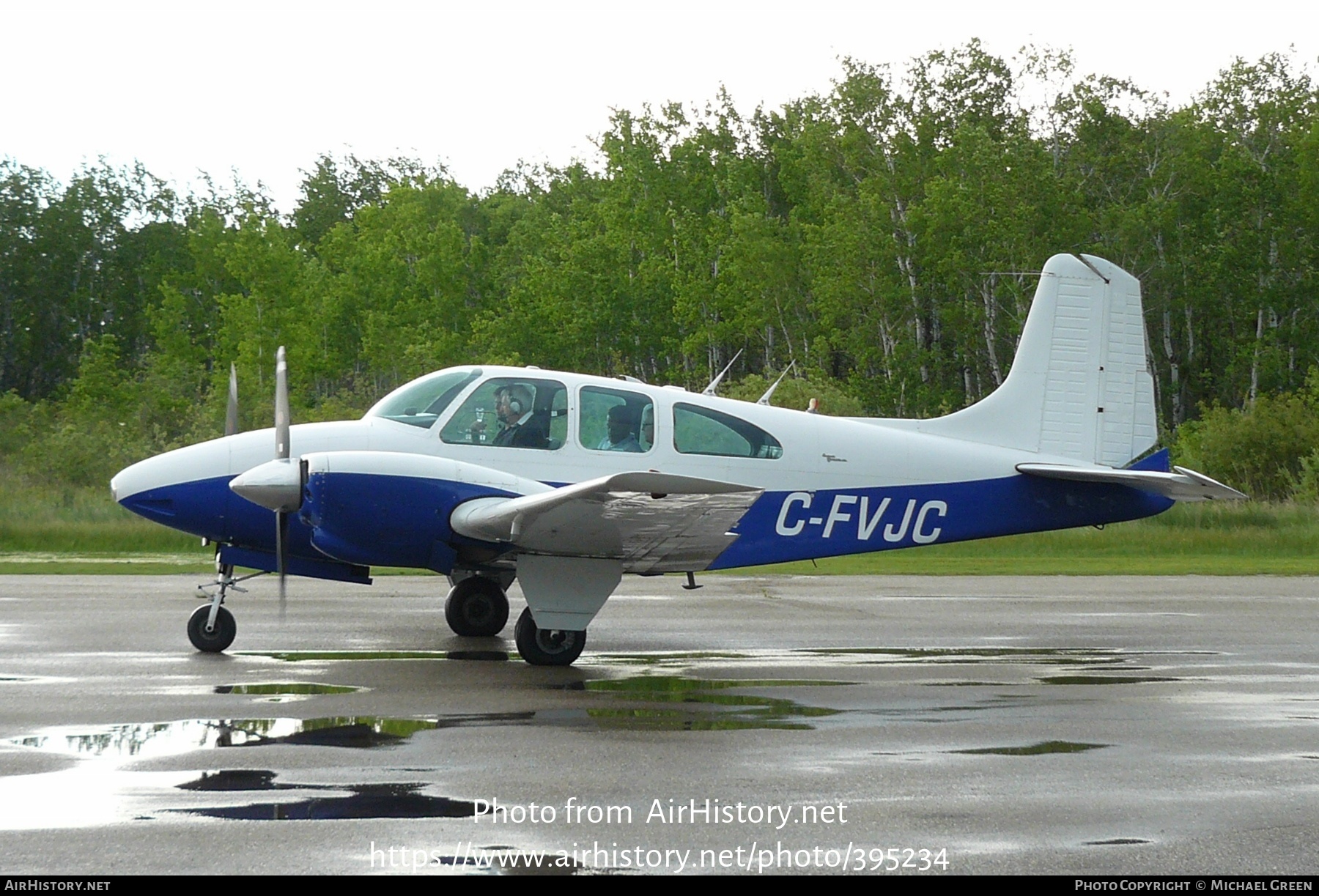 Aircraft Photo of C-FVJC | Beech D95A Travel Air | AirHistory.net #395234