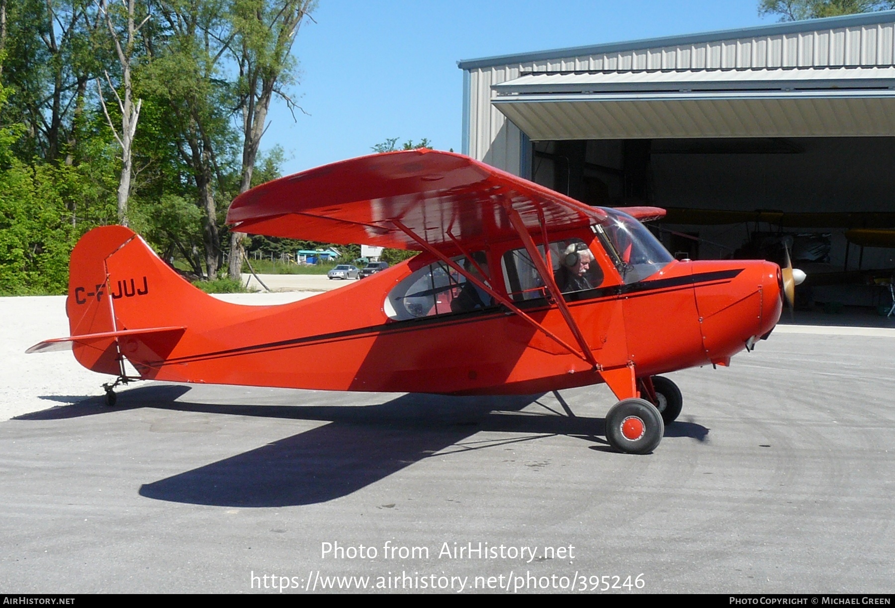 Aircraft Photo of C-FJUJ | Aeronca 7AC Champion | AirHistory.net #395246