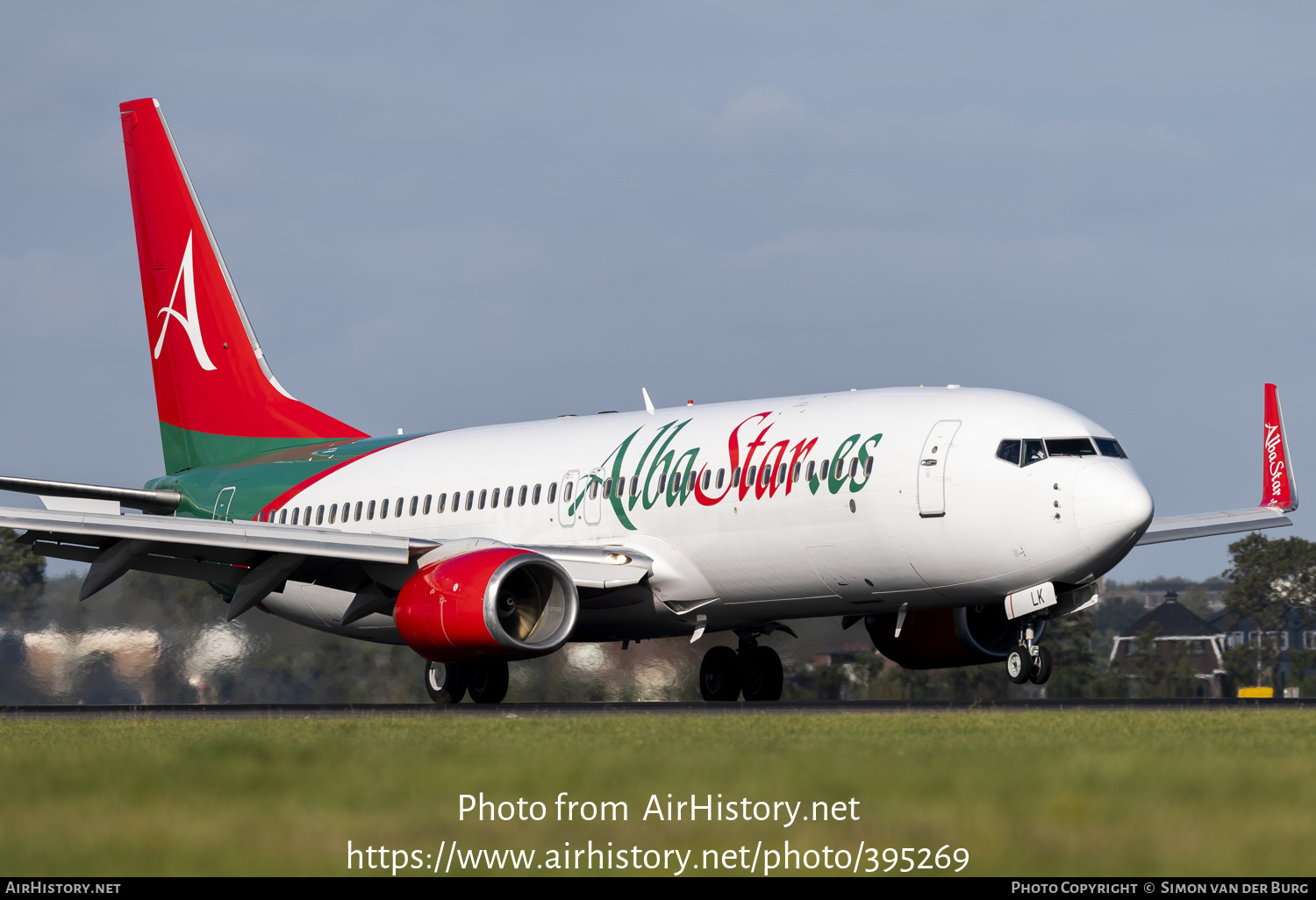 Aircraft Photo of EC-NLK | Boeing 737-81M | AlbaStar | AirHistory.net #395269