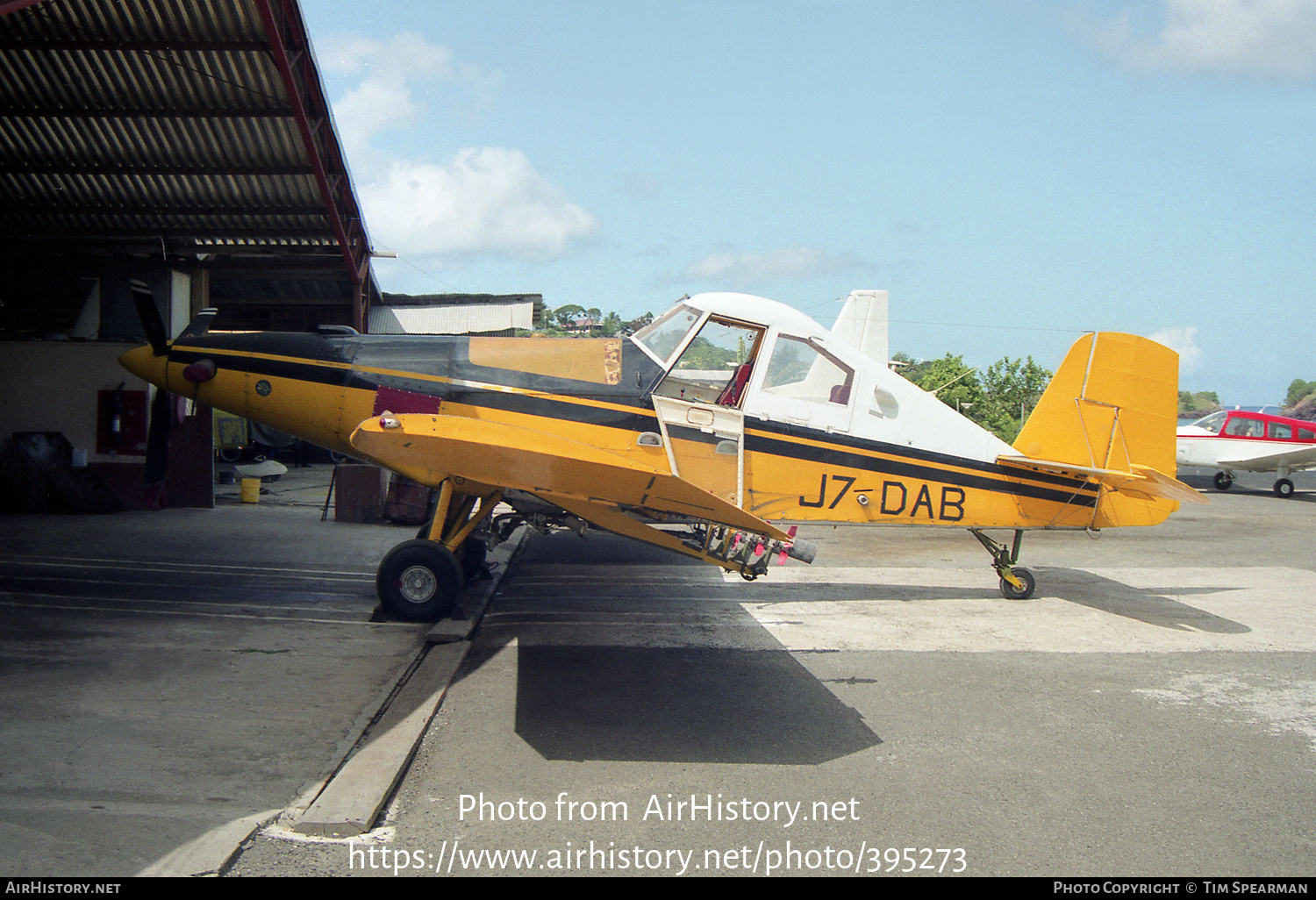 Aircraft Photo of J7-DAB | Ayres S2RHG-T34 Turbo Thrush | AirHistory.net #395273