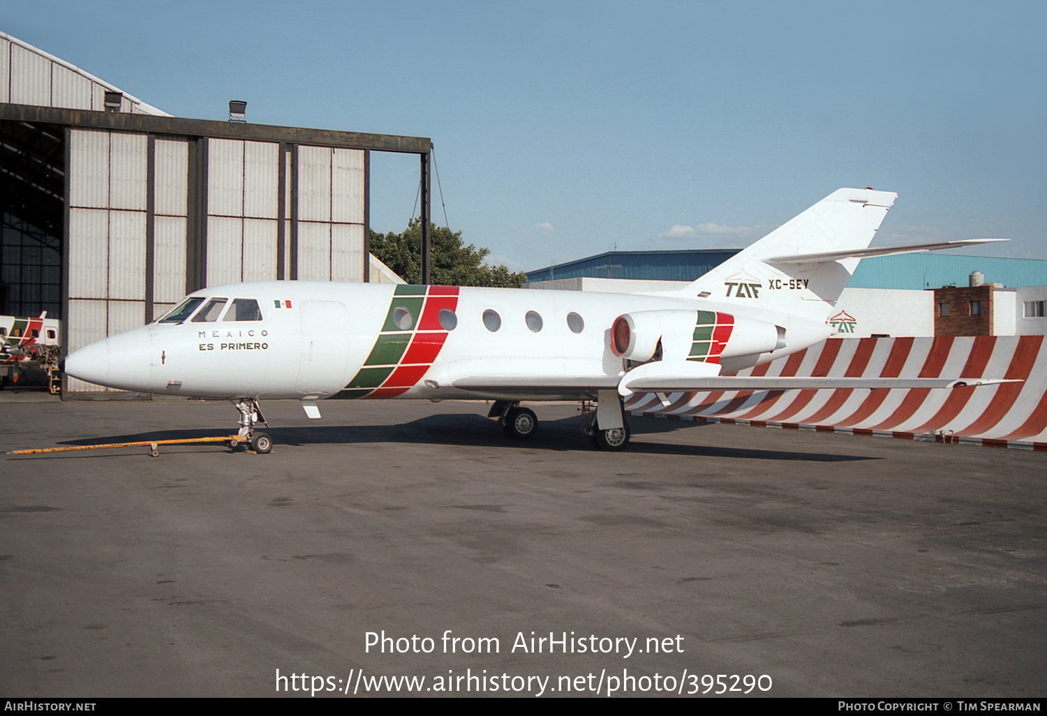 Aircraft Photo of XC-SEY | Dassault Falcon 20C | Mexico - Government | AirHistory.net #395290