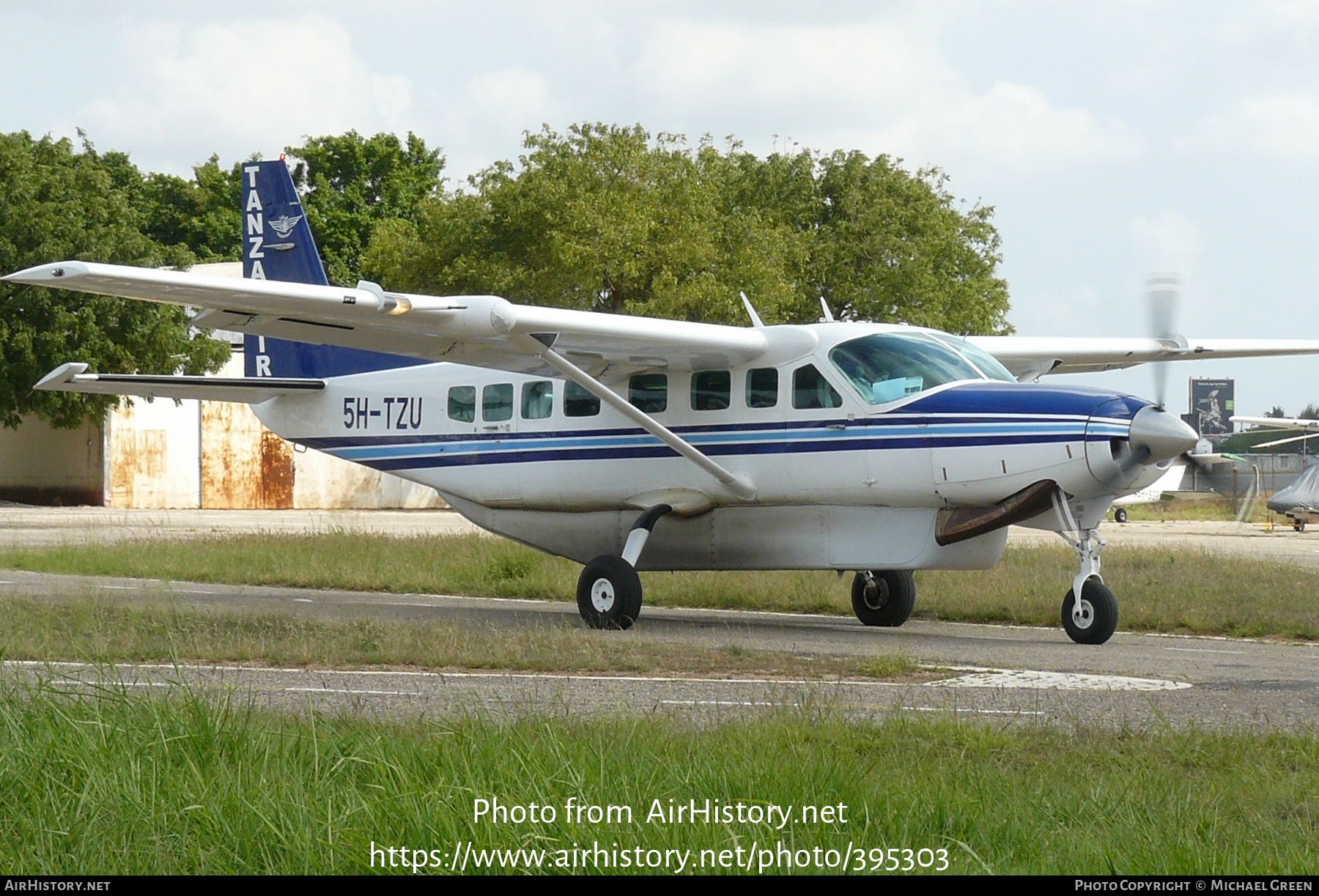 Aircraft Photo of 5H-TZU | Cessna 208B Grand Caravan | Tanzanair | AirHistory.net #395303