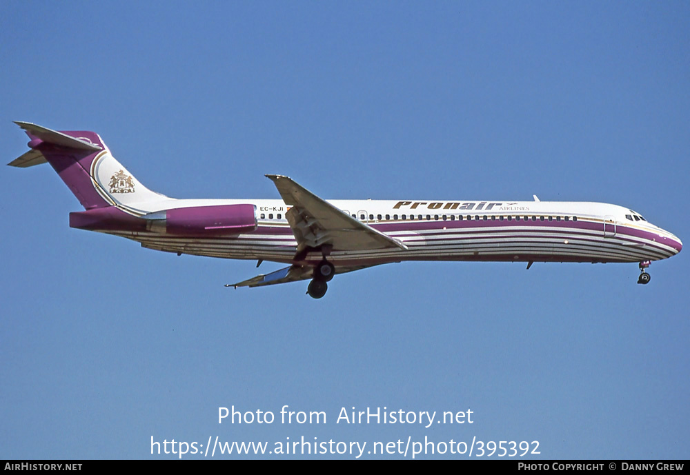 Aircraft Photo of EC-KJI | McDonnell Douglas MD-87 (DC-9-87) | Pronair Airlines | AirHistory.net #395392