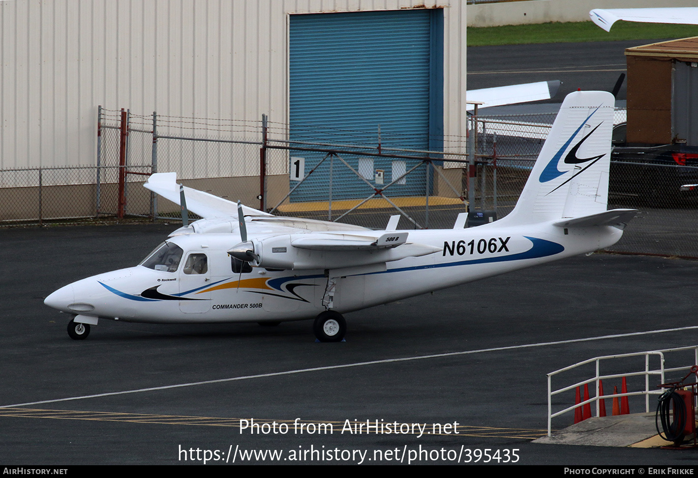 Aircraft Photo of N6106X | Aero Commander 500B Commander | AirHistory.net #395435