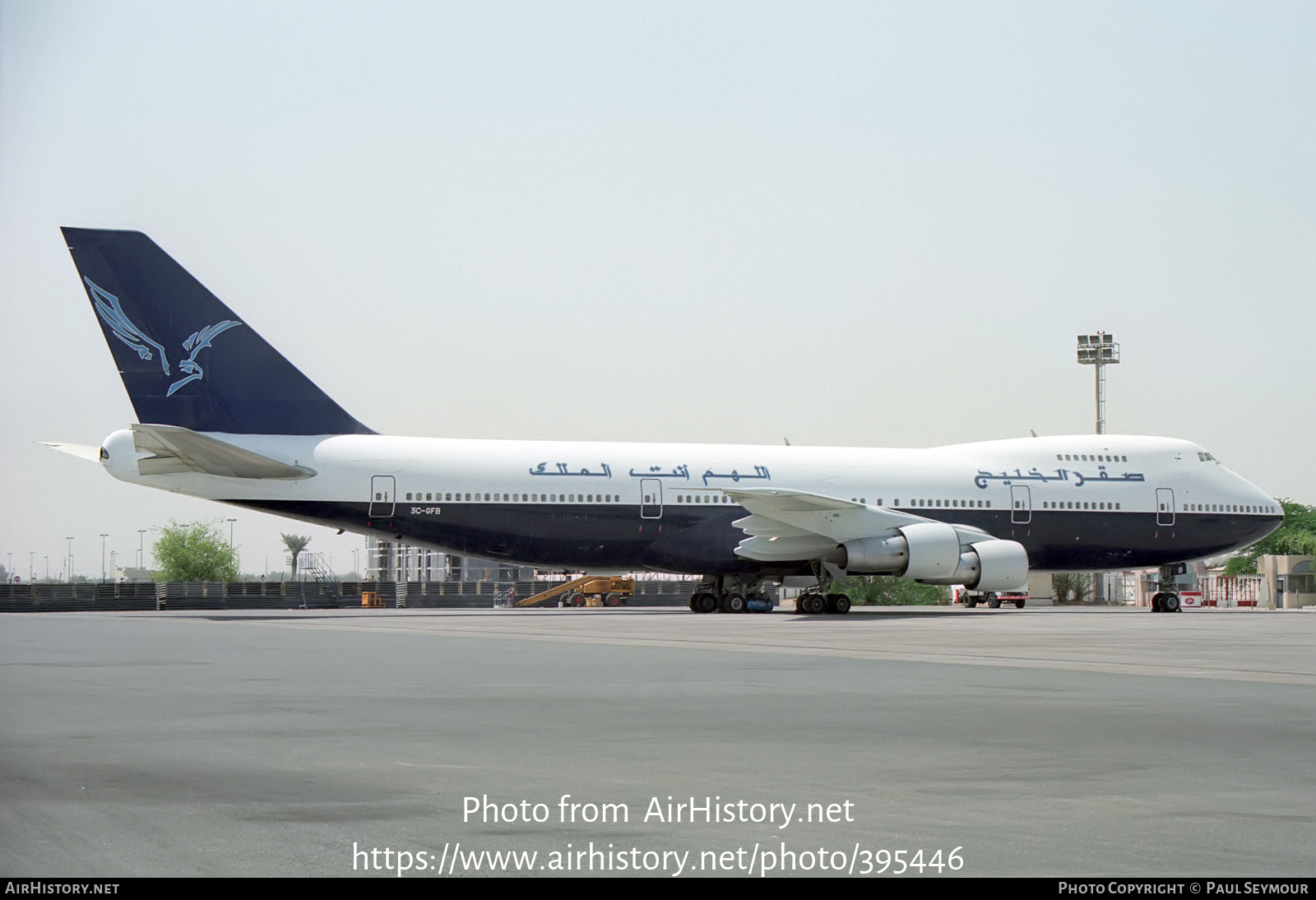 Aircraft Photo of 3C-GFB | Boeing 747-136 | Air Gulf Falcon | AirHistory.net #395446