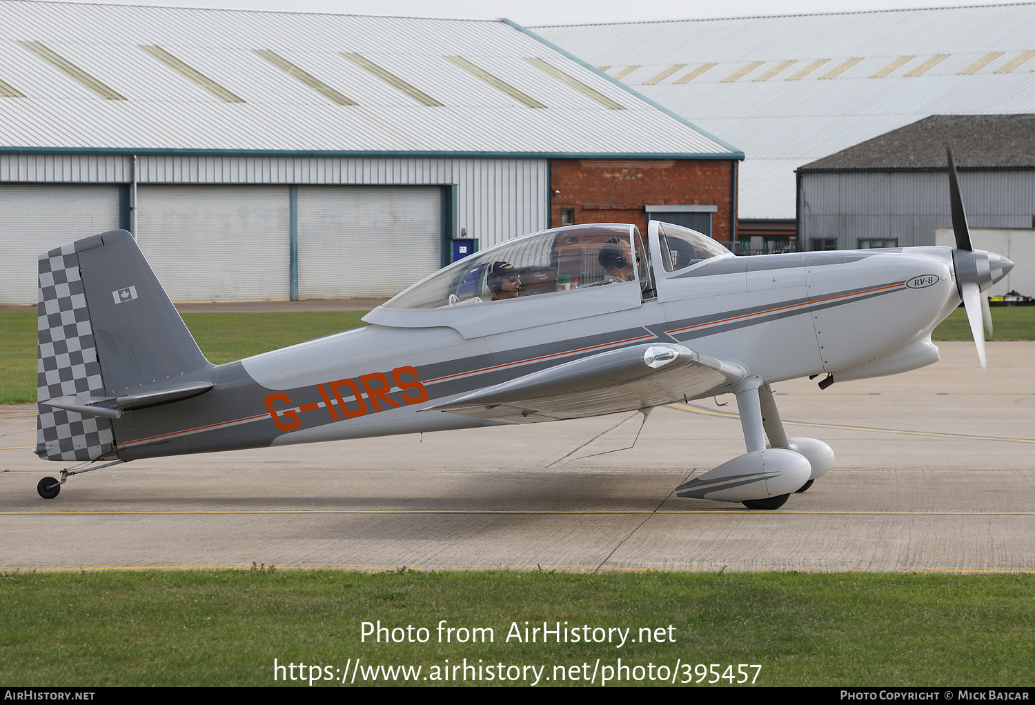 Aircraft Photo of G-IDRS | Van's RV-8 | AirHistory.net #395457