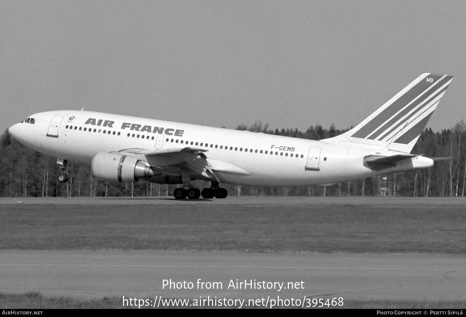 Aircraft Photo of F-GEMB | Airbus A310-203 | Air France | AirHistory.net #395468