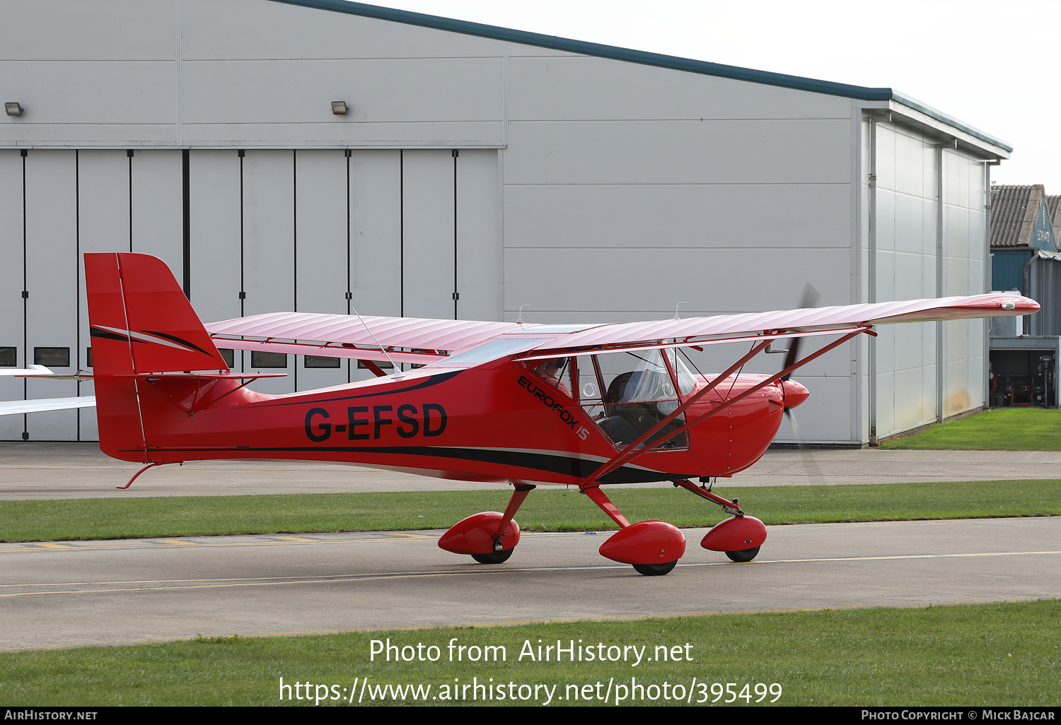 Aircraft Photo of G-EFSD | Aeropro Eurofox 912(IS) | AirHistory.net #395499