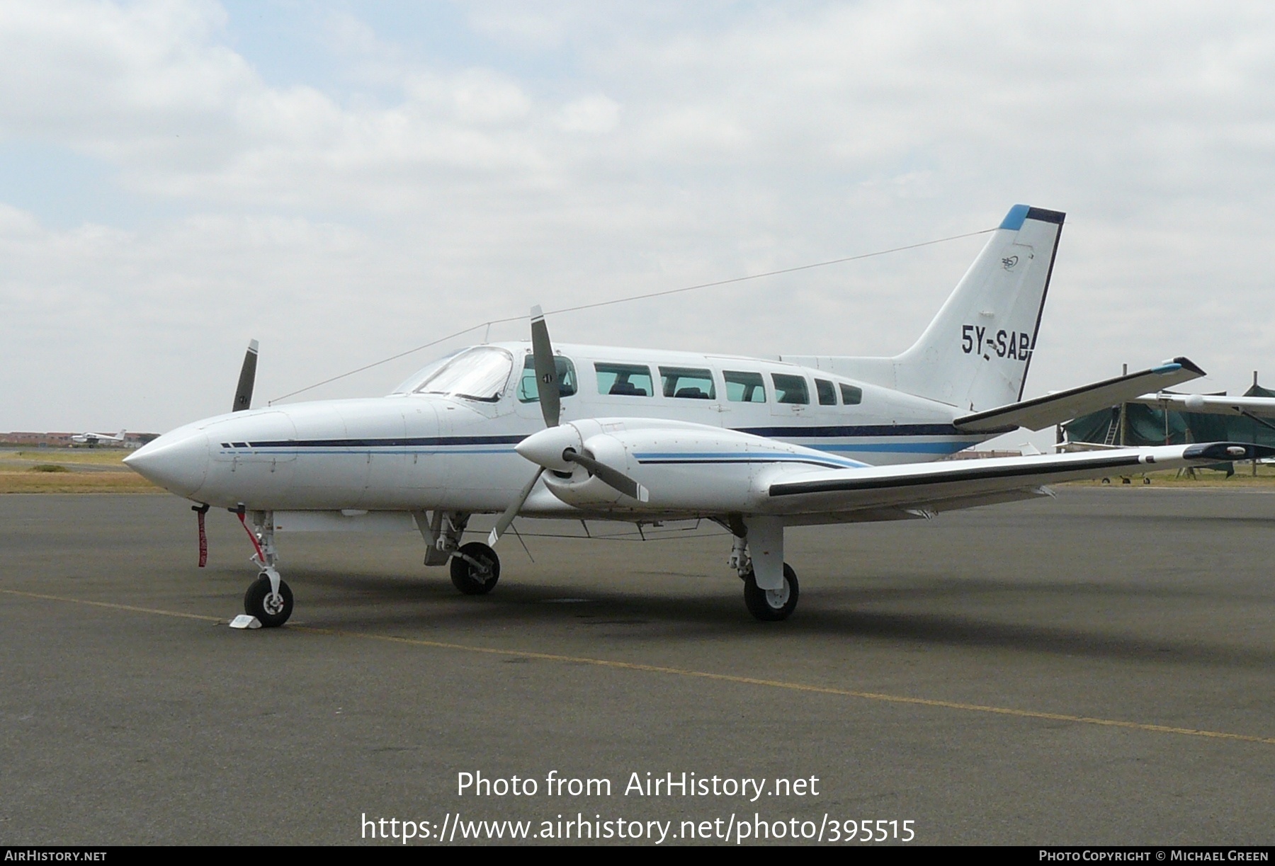 Aircraft Photo of 5Y-SAB | Cessna 404 Titan | AirHistory.net #395515