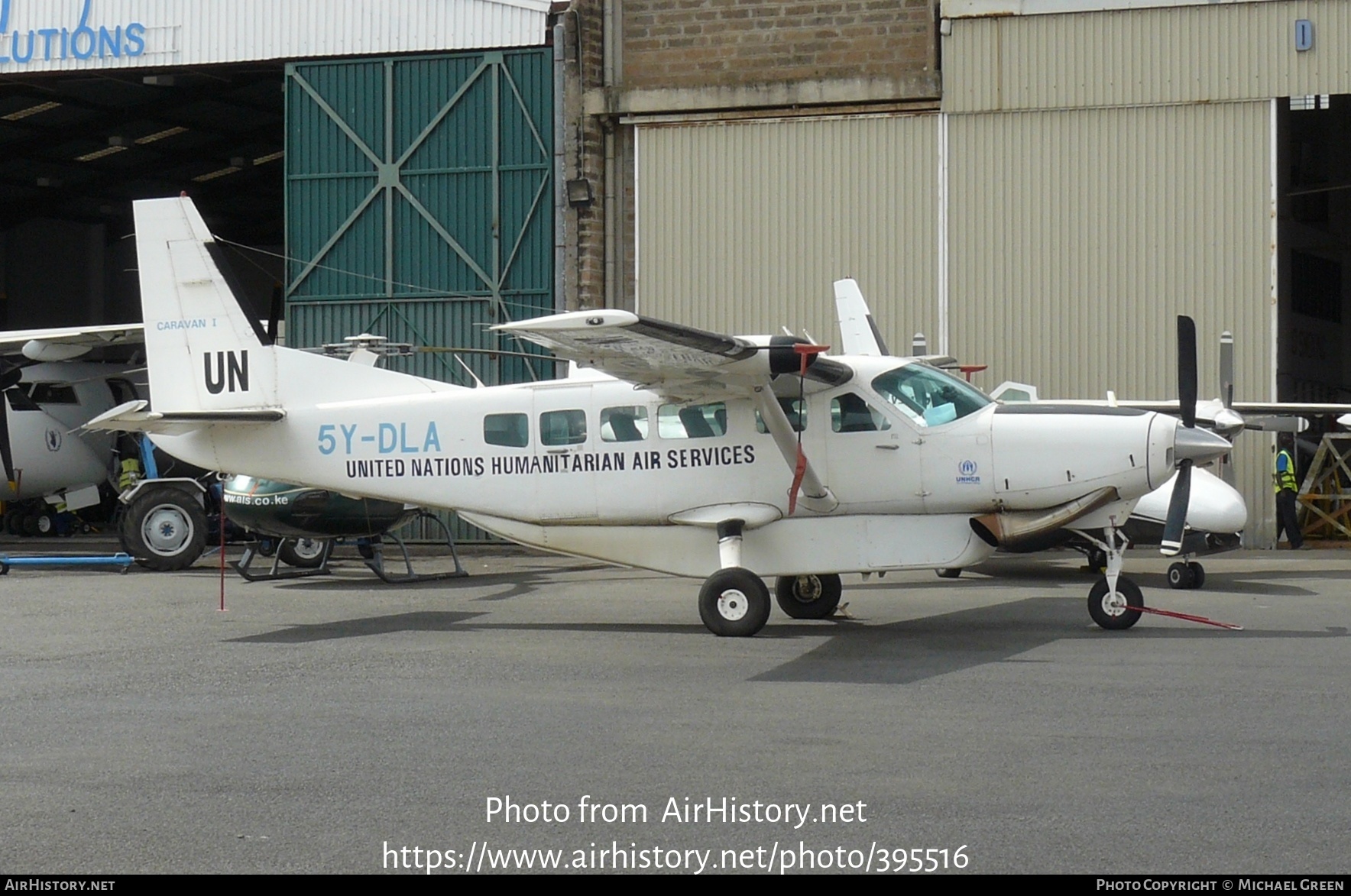 Aircraft Photo of 5Y-DLA | Cessna 208 Caravan I | United Nations Humanitarian Air Service | AirHistory.net #395516