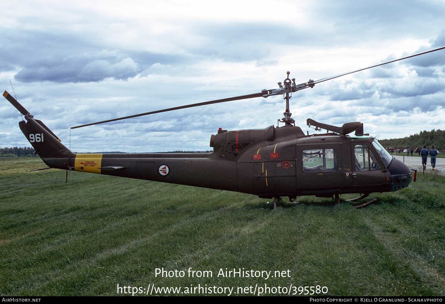 Aircraft Photo of 961 | Bell UH-1B Iroquois | Norway - Air Force | AirHistory.net #395580