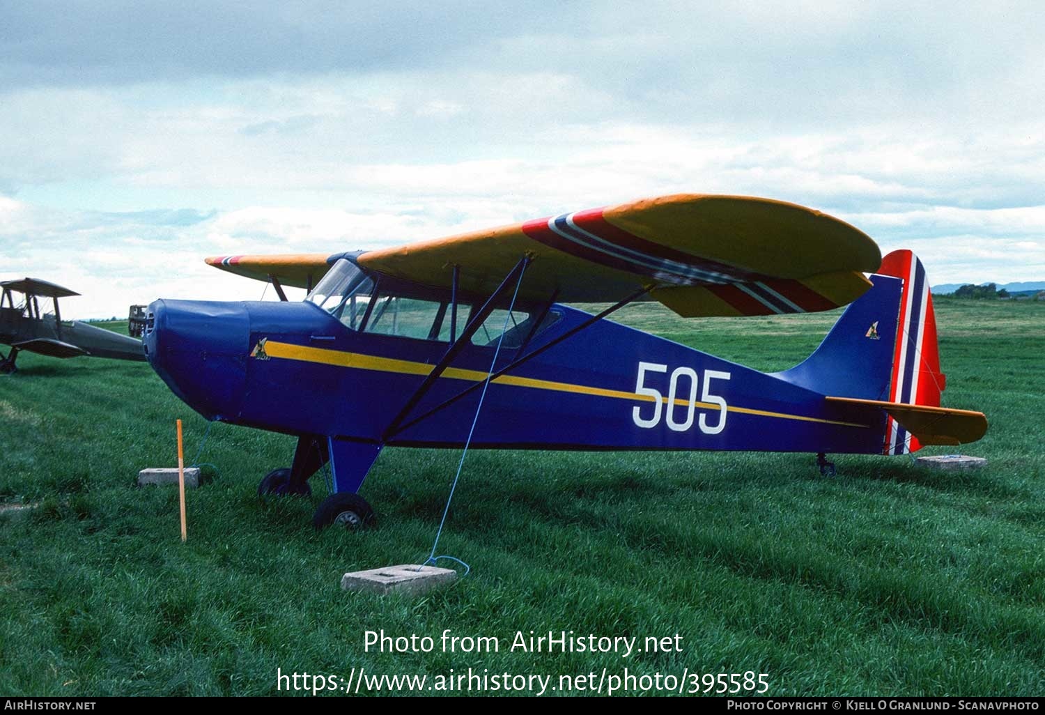 Aircraft Photo of 505 | Interstate S-1A Cadet | Norway - Air Force | AirHistory.net #395585