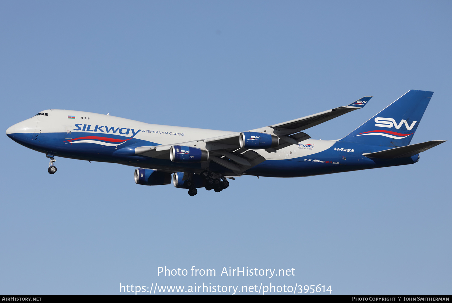 Aircraft Photo of 4K-SW008 | Boeing 747-4R7F/SCD | SilkWay Azerbaijan Cargo | AirHistory.net #395614