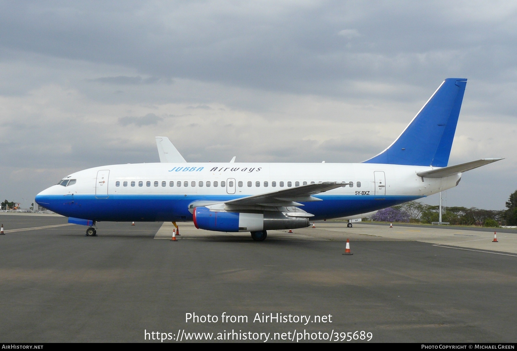 Aircraft Photo of 5Y-BXZ | Boeing 737-247/Adv | Jubba Airways | AirHistory.net #395689