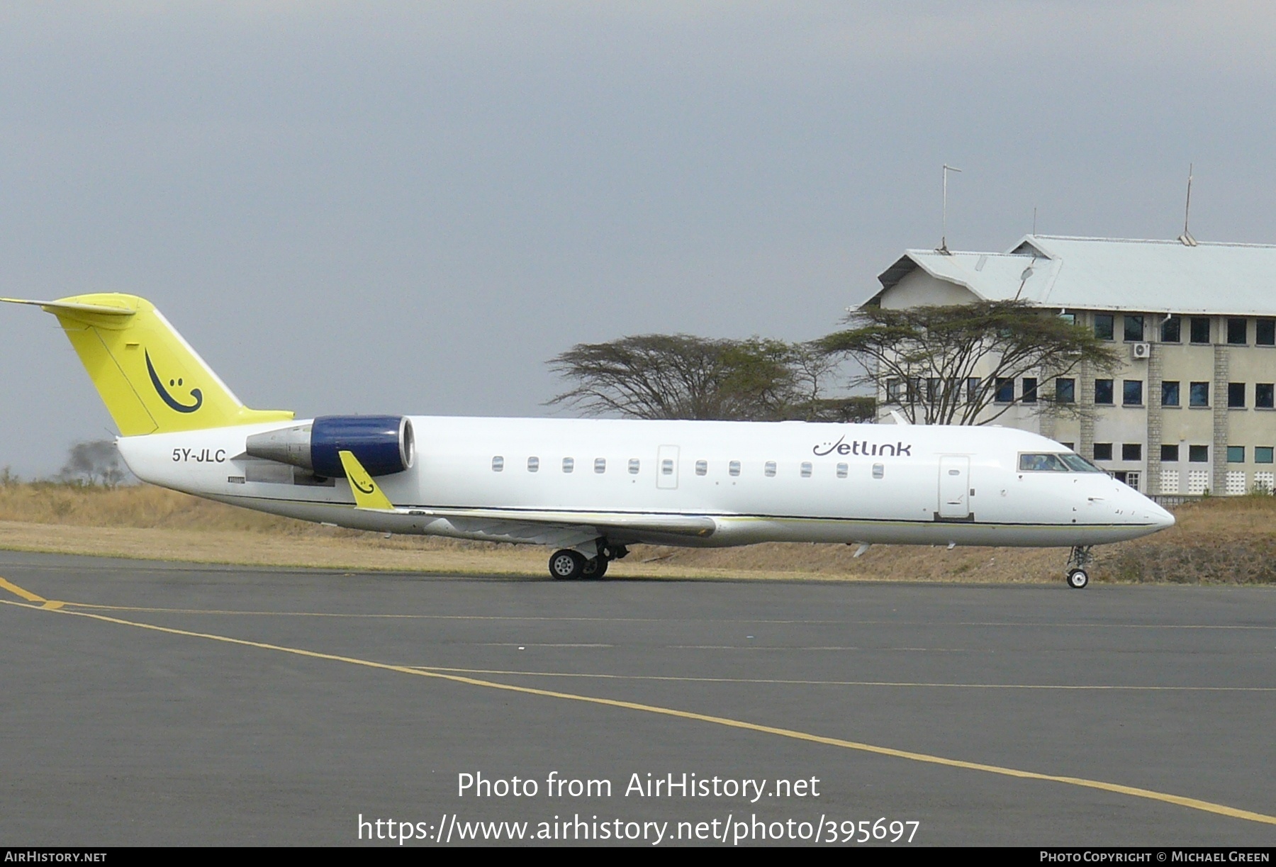 Aircraft Photo of 5Y-JLC | Bombardier CRJ-100ER (CL-600-2B19) | Jetlink Express | AirHistory.net #395697