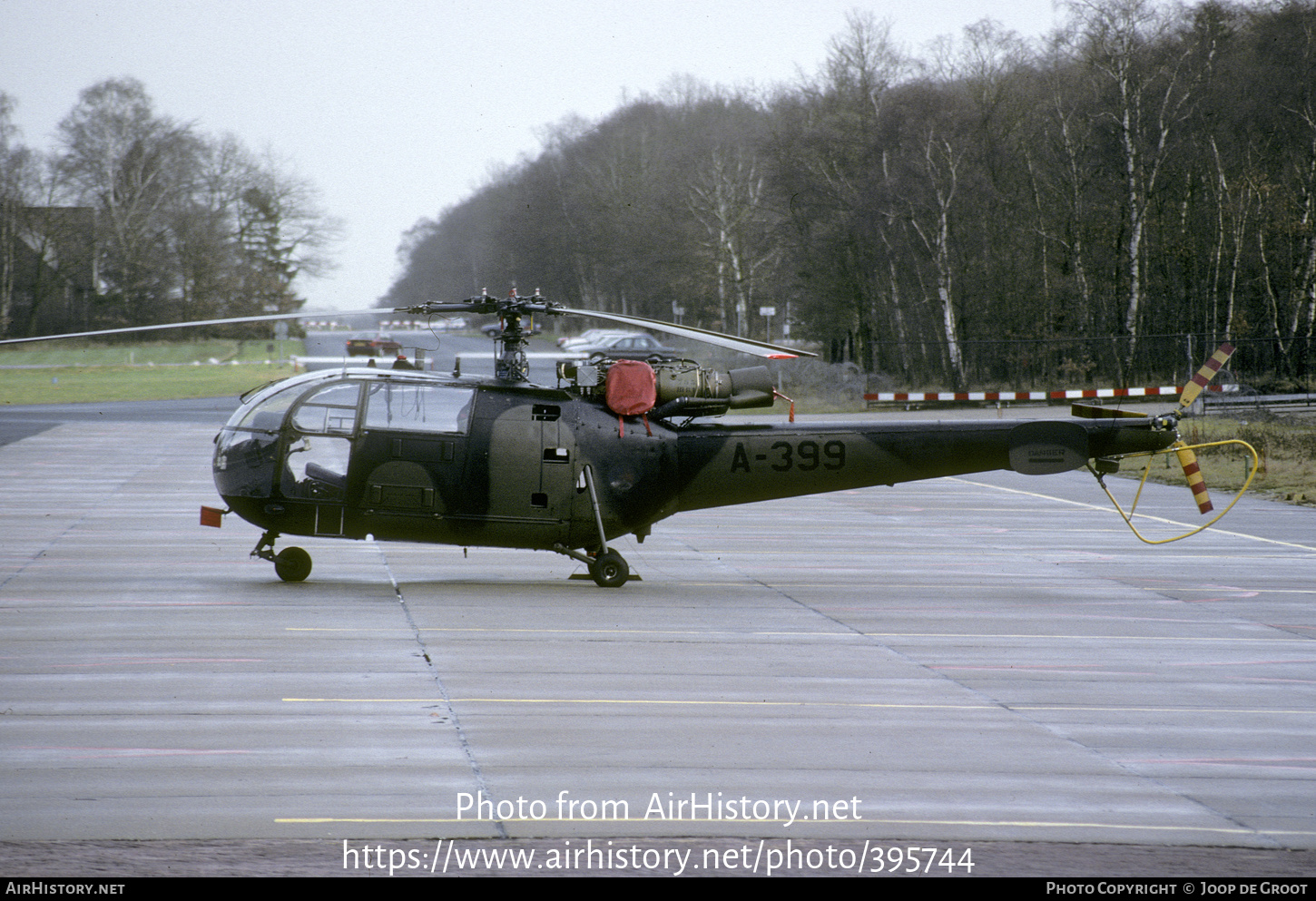 Aircraft Photo of A-399 | Sud SE-3160 Alouette III | Netherlands - Air Force | AirHistory.net #395744