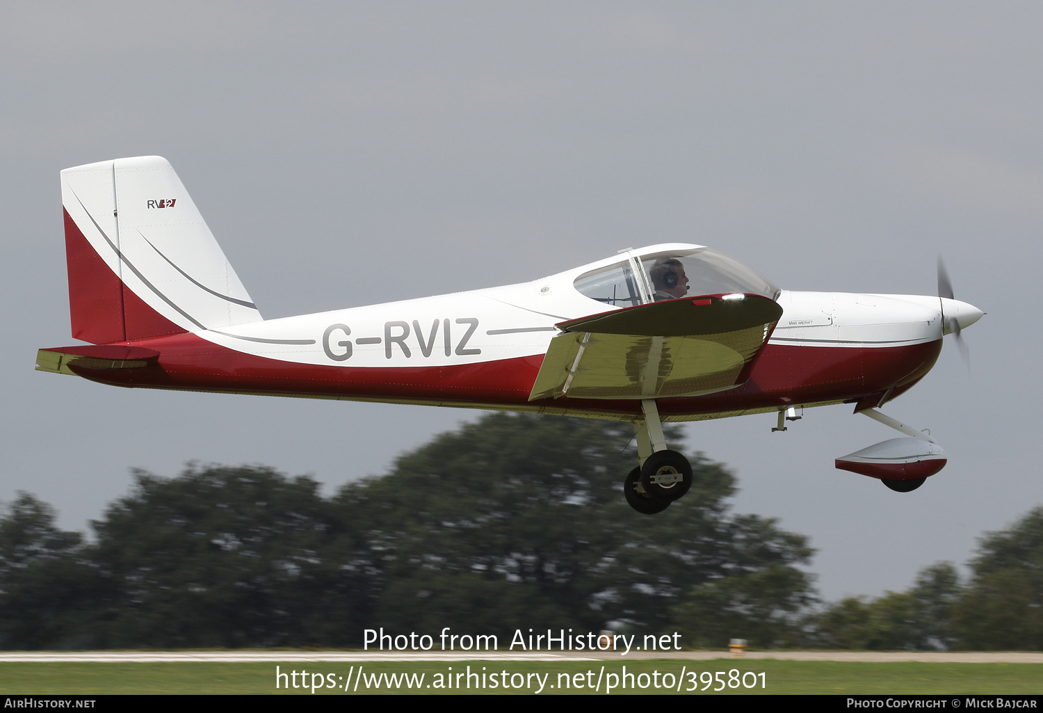 Aircraft Photo of G-RVIZ | Van's RV-12 | AirHistory.net #395801