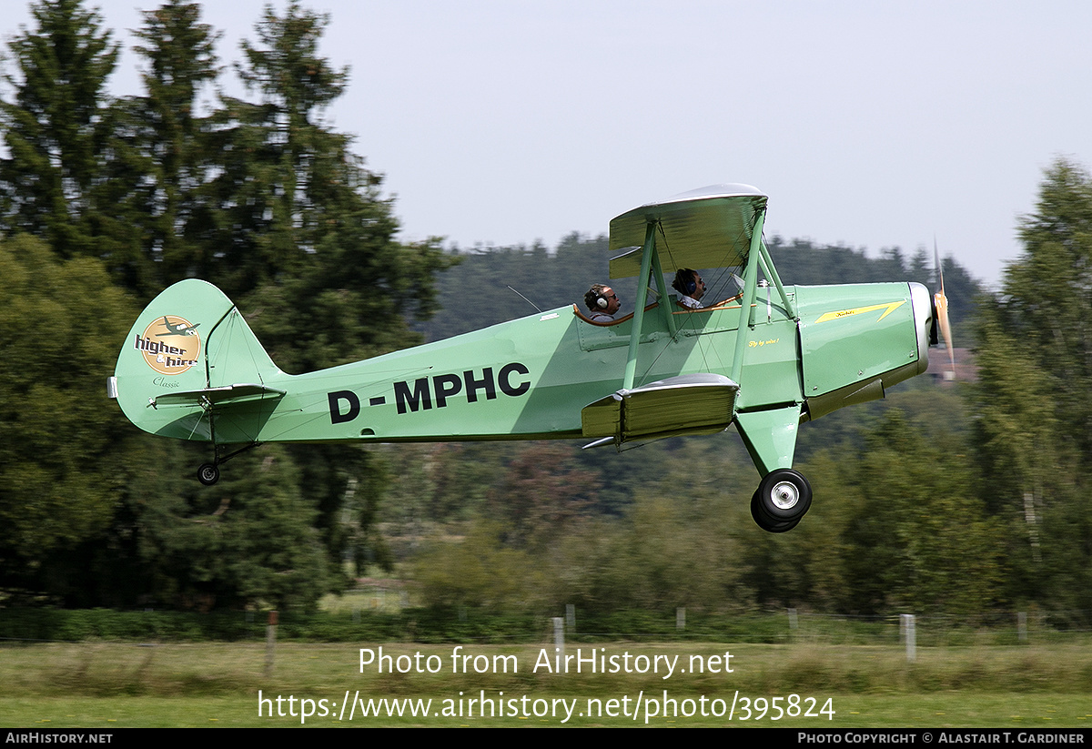 Aircraft Photo of D-MPHC | Platzer Kiebitz B | Higher & Hire | AirHistory.net #395824