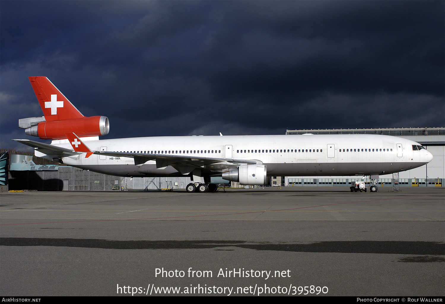 Aircraft Photo of HB-IWA | McDonnell Douglas MD-11 | Swissair | AirHistory.net #395890