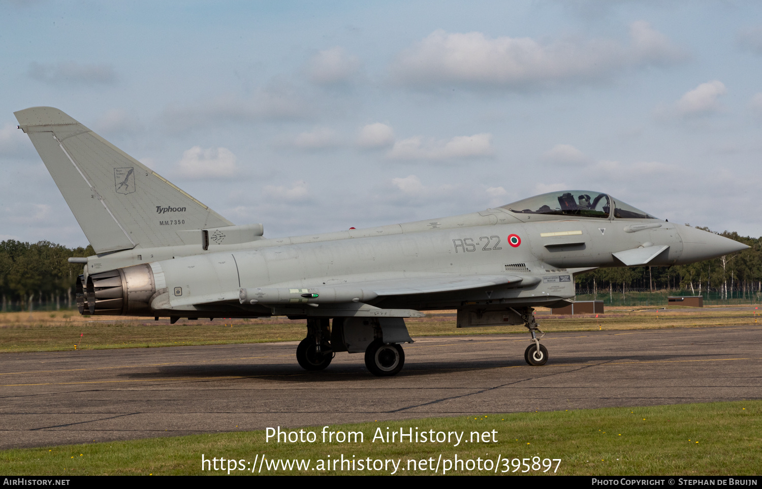 Aircraft Photo of MM7350 | Eurofighter F-2000A Typhoon | Italy - Air Force | AirHistory.net #395897