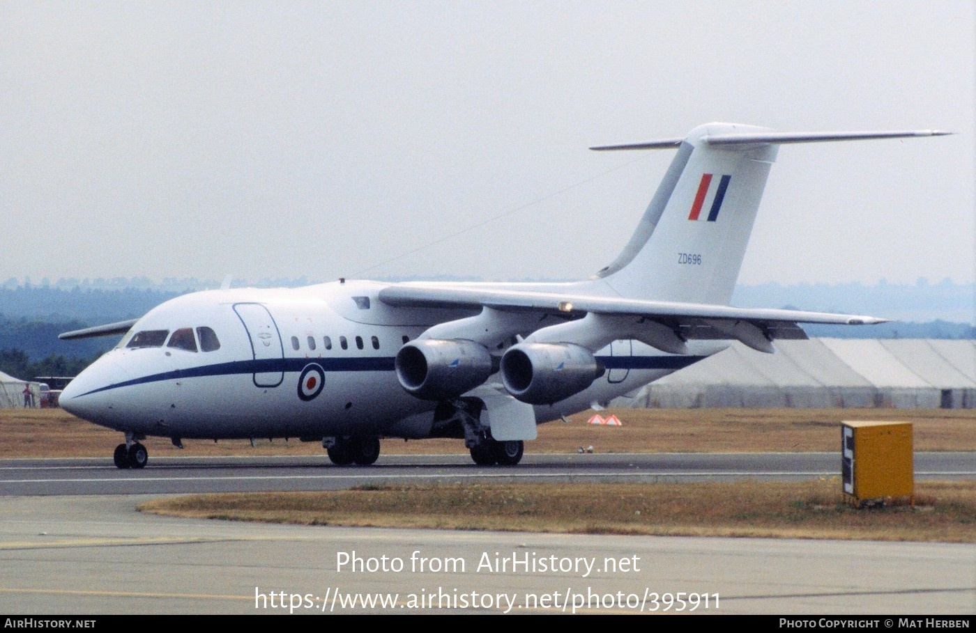 Aircraft Photo of ZD696 | British Aerospace BAe-146 CC.1 | UK - Air Force | AirHistory.net #395911