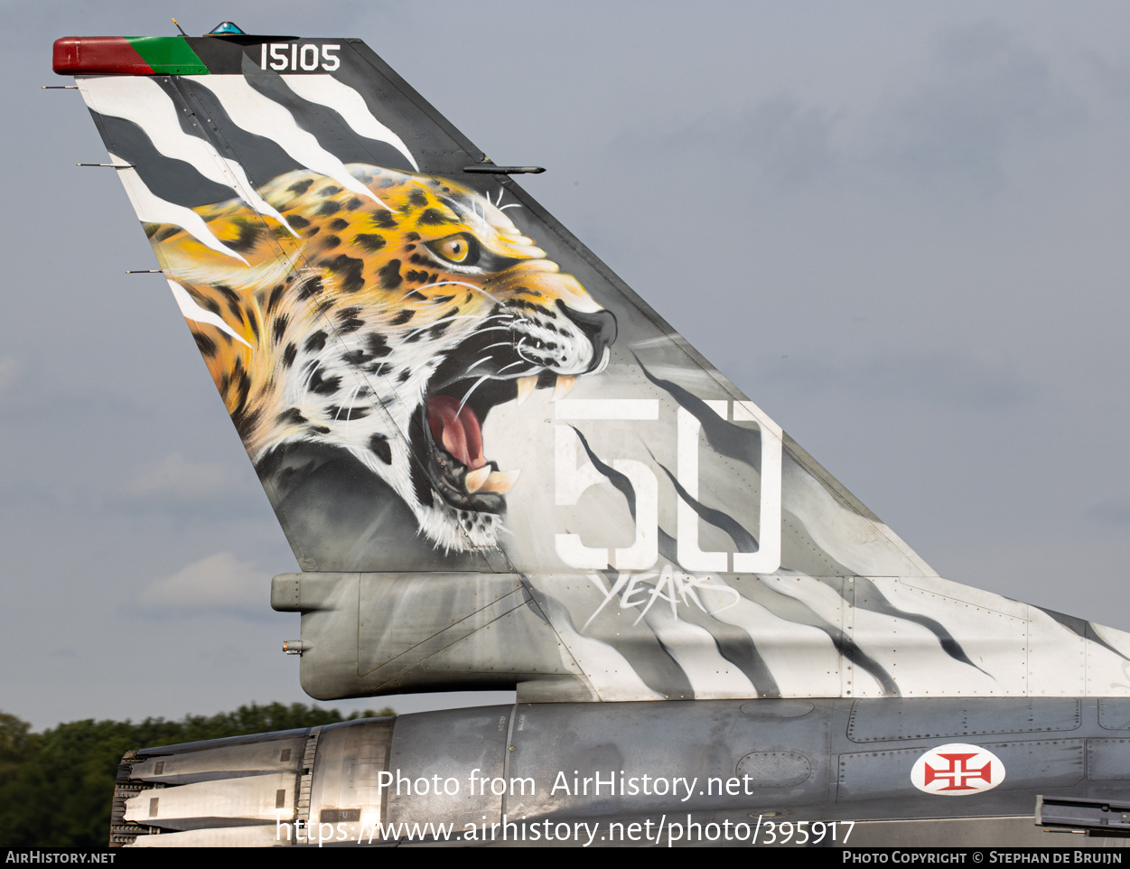 Aircraft Photo of 15105 | General Dynamics F-16A/ADF Fighting Falcon | Portugal - Air Force | AirHistory.net #395917