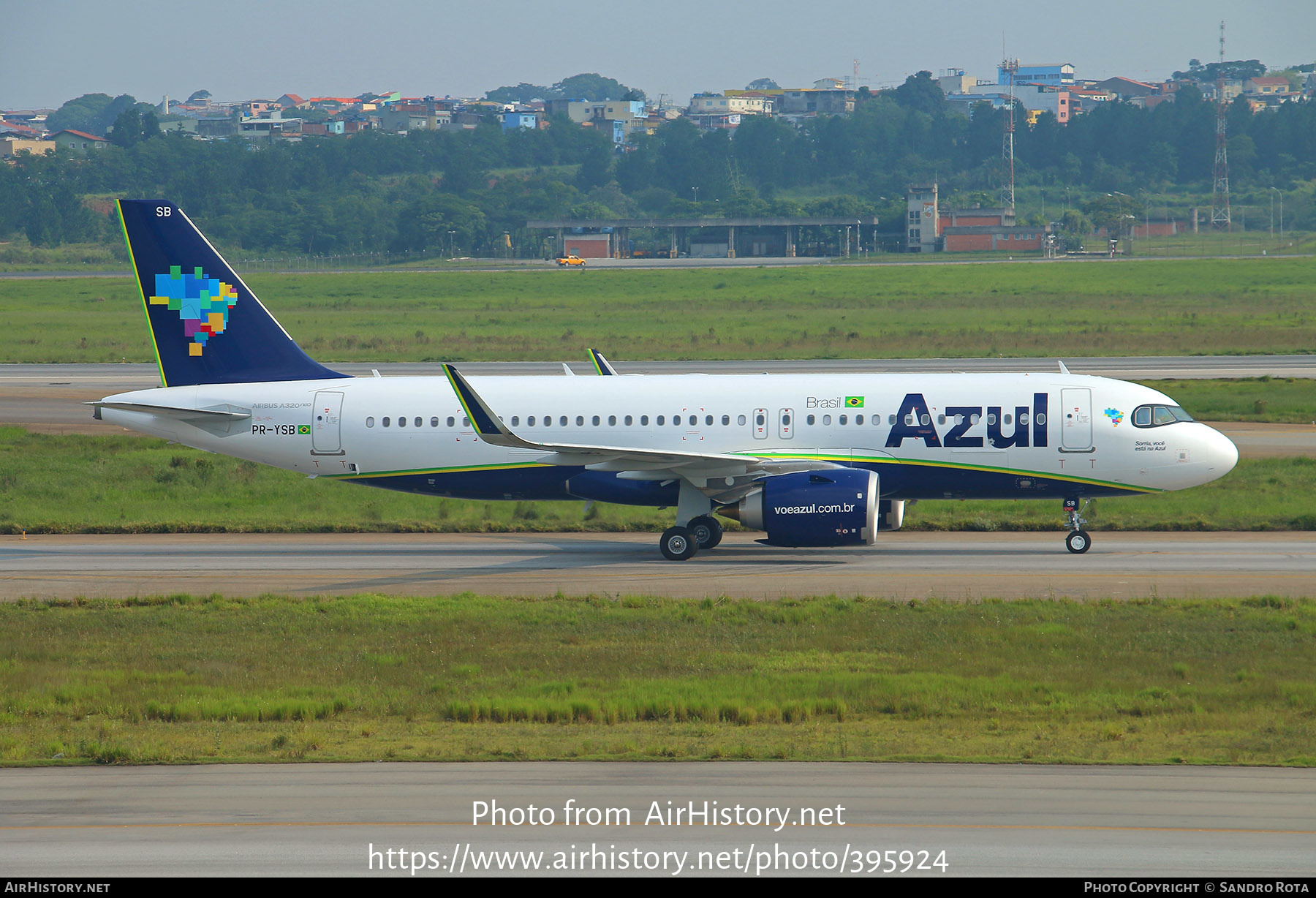 Aircraft Photo of PR-YSB | Airbus A320-251N | Azul Linhas Aéreas ...