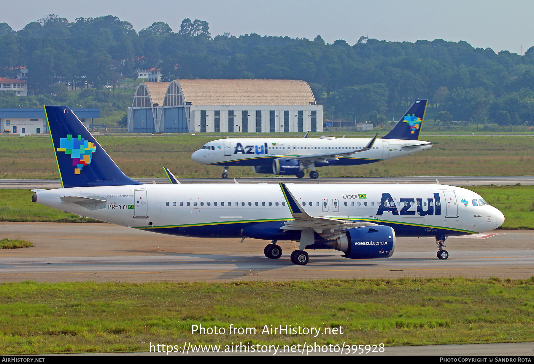 Aircraft Photo of PR-YYI | Airbus A320-251N | Azul Linhas Aéreas Brasileiras | AirHistory.net #395928