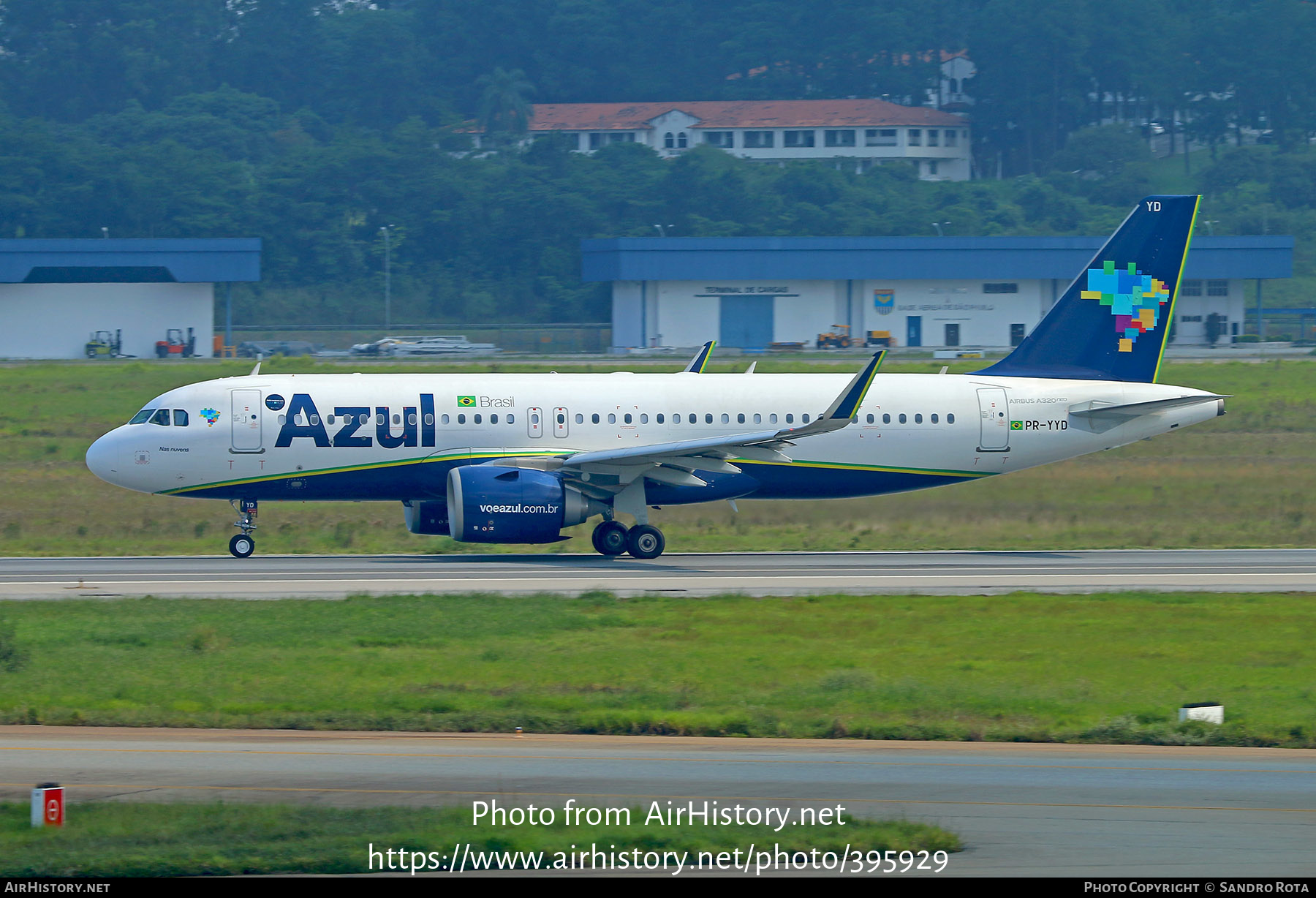 Aircraft Photo of PR-YYD | Airbus A320-251N | Azul Linhas Aéreas Brasileiras | AirHistory.net #395929