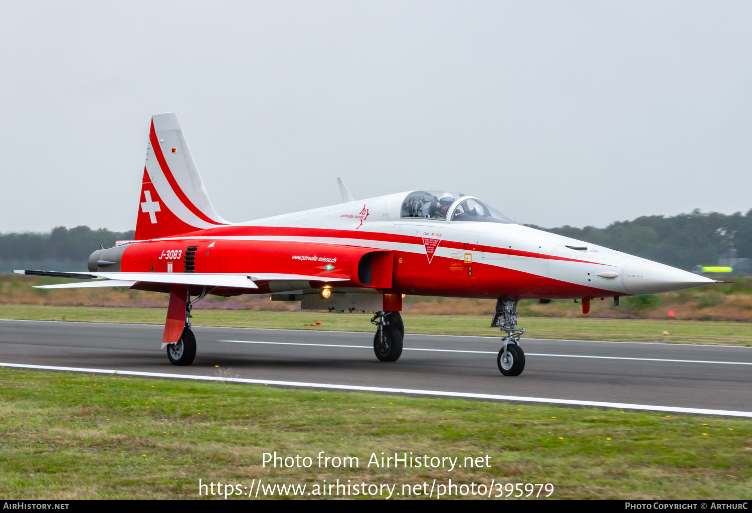 Aircraft Photo of J-3083 | Northrop F-5E Tiger II | Switzerland - Air Force | AirHistory.net #395979