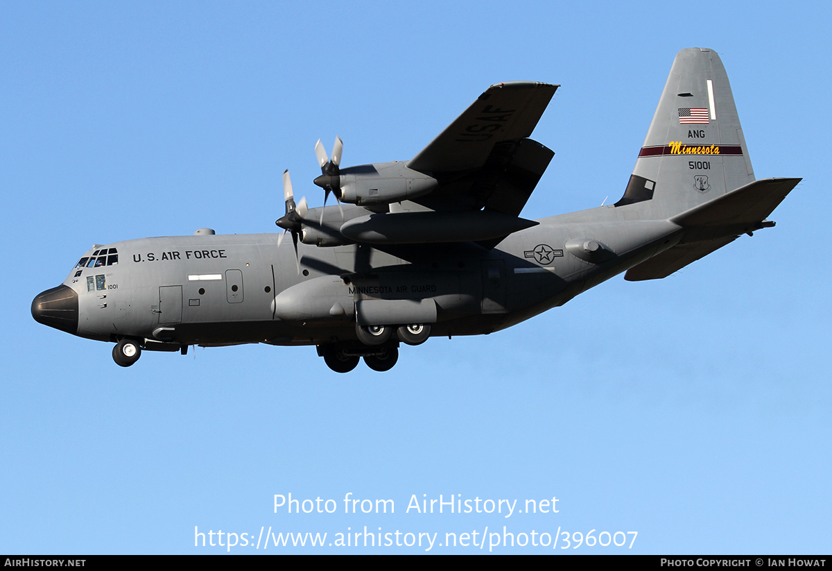 Aircraft Photo of 95-1001 / 51001 | Lockheed C-130H Hercules | USA - Air Force | AirHistory.net #396007