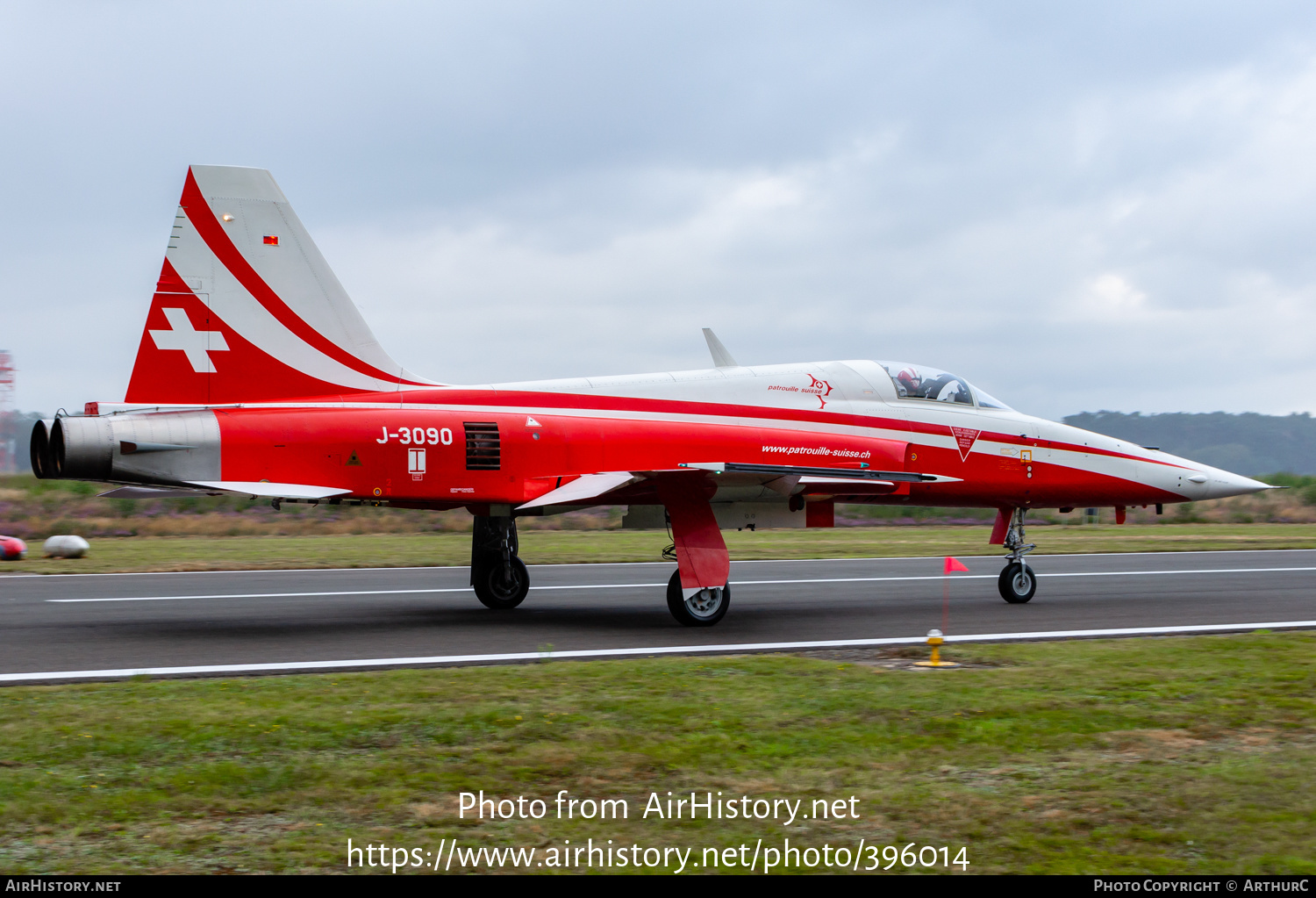 Aircraft Photo of J-3090 | Northrop F-5E Tiger II | Switzerland - Air Force | AirHistory.net #396014