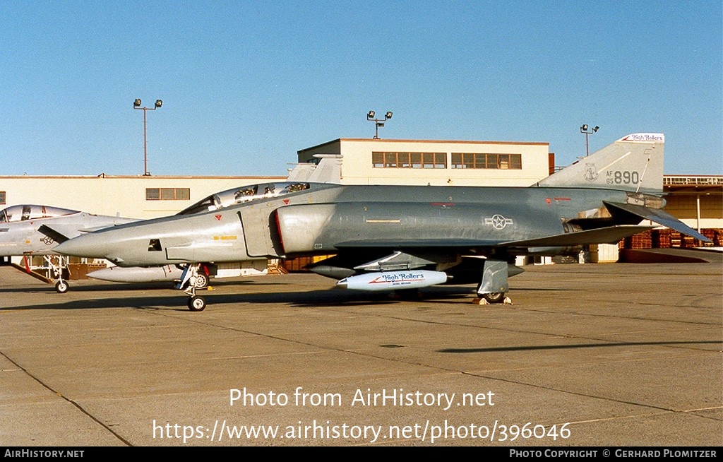 Aircraft Photo of 65-0890 | McDonnell RF-4C Phantom II | USA - Air Force | AirHistory.net #396046