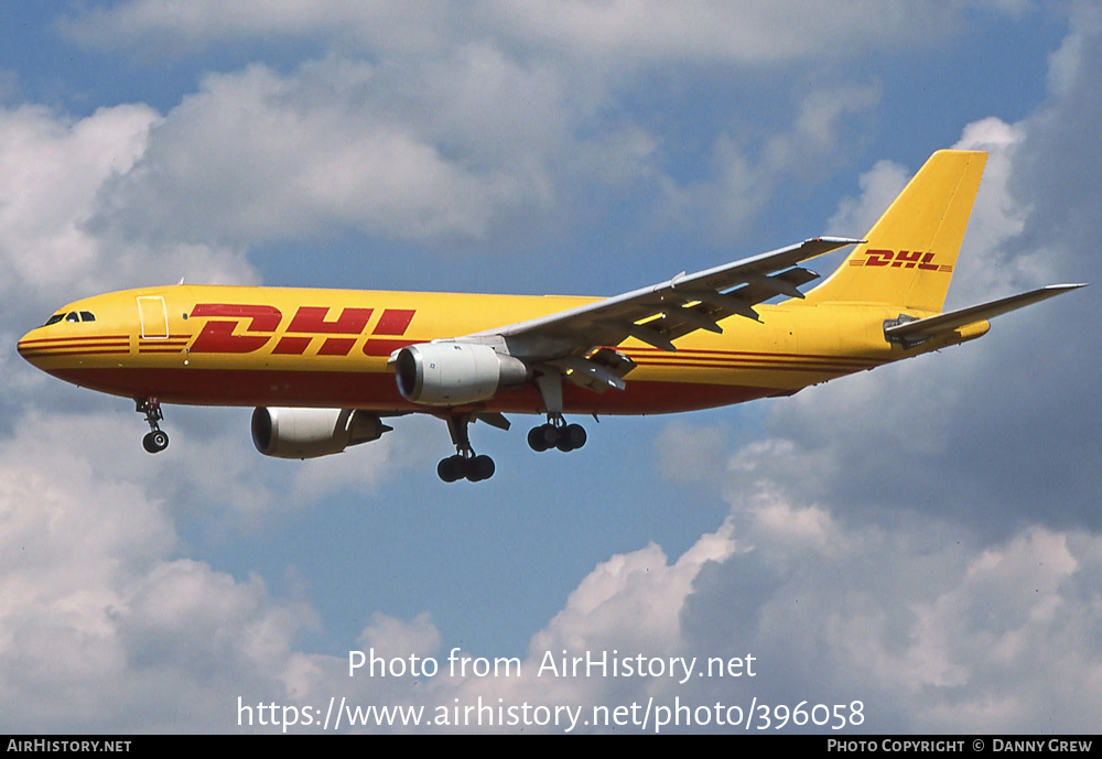 Aircraft Photo of OO-DLE | Airbus A300B4-203(F) | DHL International | AirHistory.net #396058