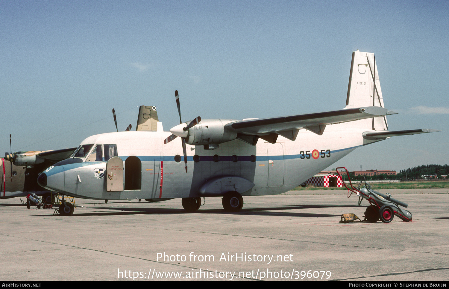 Aircraft Photo of T.12C-61 | CASA C-212-100 Aviocar | Spain - Air Force | AirHistory.net #396079