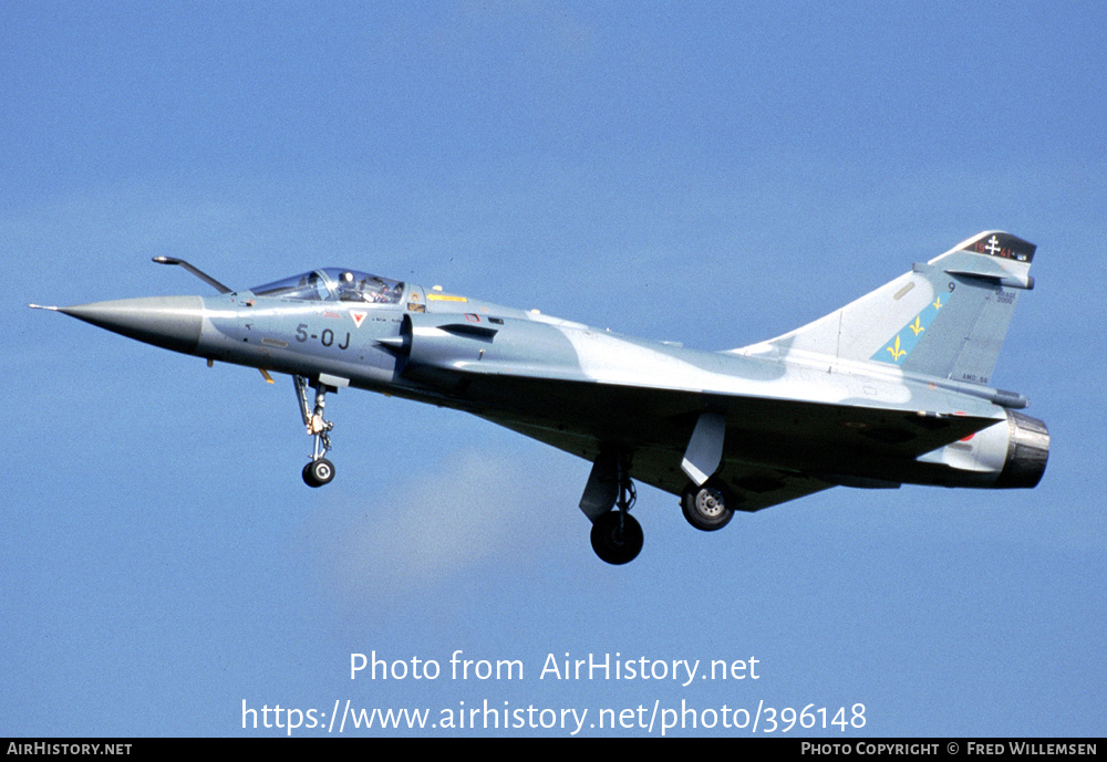 Aircraft Photo of 9 | Dassault Mirage 2000C | France - Air Force | AirHistory.net #396148
