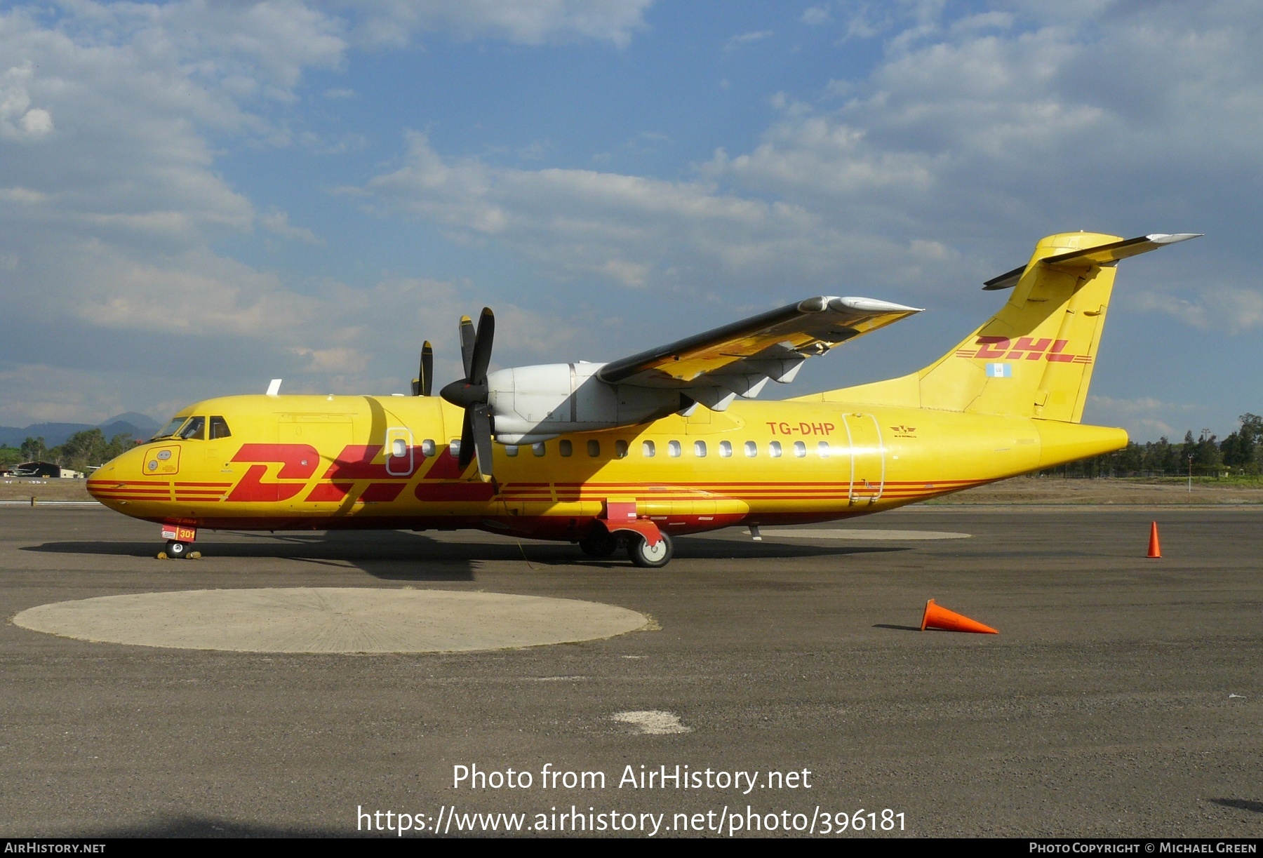 Aircraft Photo of TG-DHP | ATR ATR-42-300/F | DHL International | AirHistory.net #396181